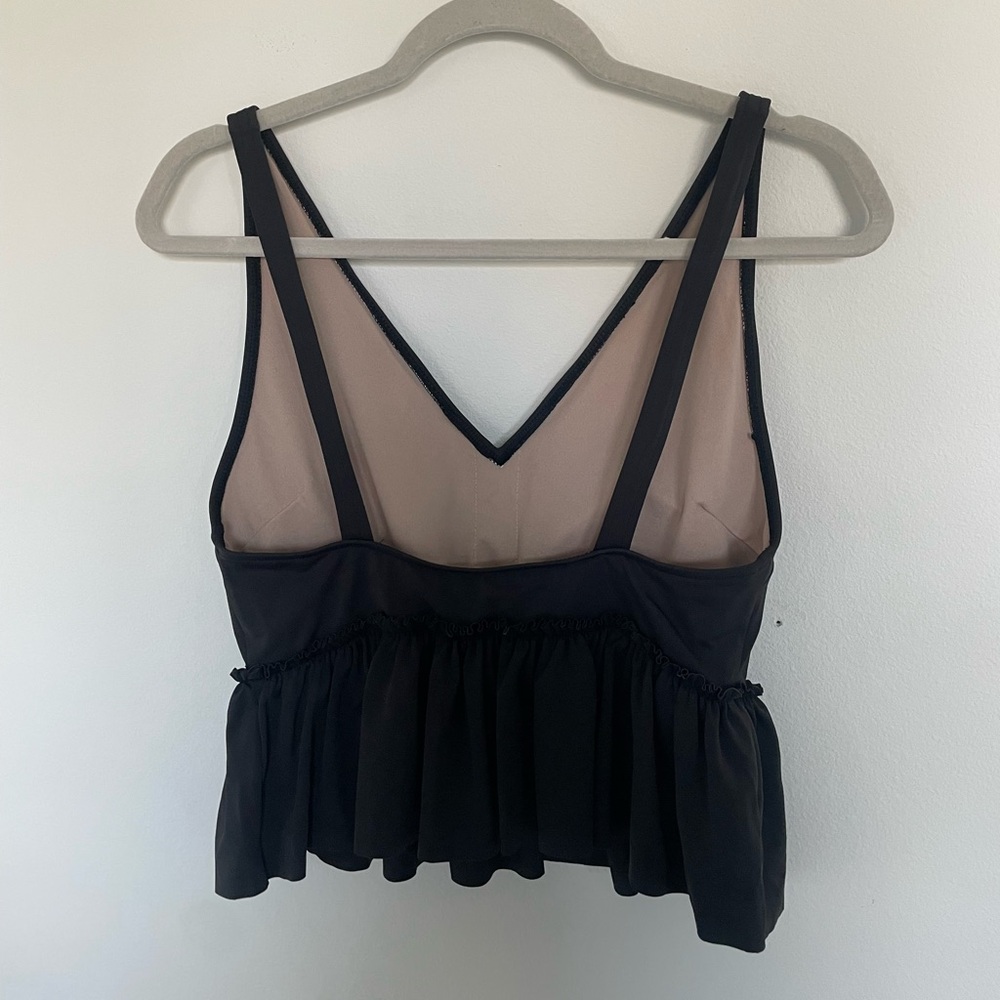 Kortni jeane v neck swim top black medium - Picture 5 of 7